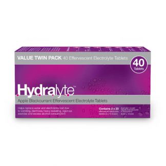 Hydralyte Tablets Blackcurrent | 40 pack